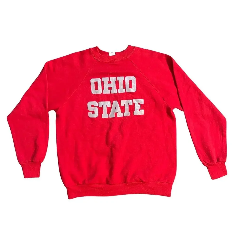 Vintage 80s Ohio state university Crewneck large - Picture 1 of 4